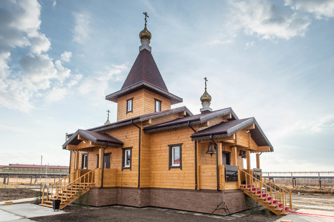 Church of Holy Martyr Barbara, Novozapolyarny